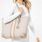 Eva Large Logo Stripe Tote Bag