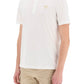 Versace taylor fit polo shirt with greca collar