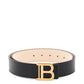Balmain leather b-belt