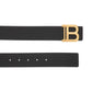 Balmain leather b-belt