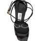 Jimmy choo patent leather azia 95 sandals
