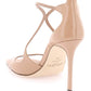 Jimmy choo patent leather azia 95 sandals