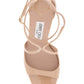 Jimmy choo patent leather azia 95 sandals