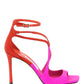Jimmy choo satin azia 95 sandals