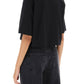 Balmain rhinestone-studded logo t-shirt
