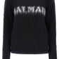 Balmain brushed-yarn sweater with logo