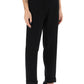 Balmain cuffed wool crepe trousers