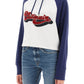 Balmain 70's cropped hoodie