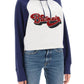 Balmain 70's cropped hoodie