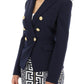 Balmain double-breasted jacket in wool