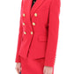 Balmain fitted double-breasted jacket