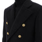 Balmain double-breasted wool peacoat