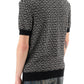 Balmain knitted polo shirt with monogram