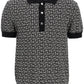 Balmain knitted polo shirt with monogram