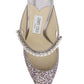 Jimmy choo bing 100 glitter mules