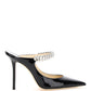 Jimmy choo bing crystal mules