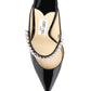 Jimmy choo bing crystal mules