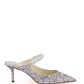 Jimmy choo bing 65 glitter mules