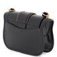 Balmain leather 'blaze' bag with monogram buckle