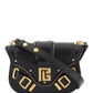 Balmain leather 'blaze' bag with monogram buckle