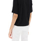 Balmain cropped t-shirt with logo embroidery