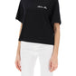 Balmain cropped t-shirt with logo embroidery