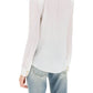 Balmain silk shirt with padded shoulders
