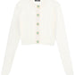 Balmain cropped cardigan with jewel buttons