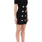 Balmain mini dress with boat neckline