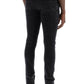 Balmain slim biker style jeans