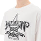 Balmain crew-neck t-shirt with logo print