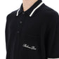 Balmain knitted polo shirt