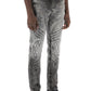 Balmain motor slim fit jeans