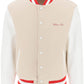Balmain bomber jacket with logo embroidery