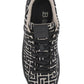 Balmain jacquard b-court sneakers