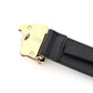 Versace 'la medusa' leather belt