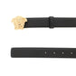Versace medusa buckle leather belt