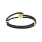 Versace medusa leather bracelet