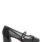 Jimmy choo "mary jane elisa 45 in mesh and