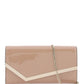 Jimmy choo patent leather emmie clutch