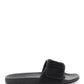 Jimmy choo slides with logo