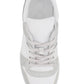 Jimmy choo 'florent' glittered sneakers with lettering logo