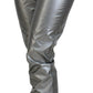 Dolce & Gabbana Elegant High Waist Skinny Pants in Silver