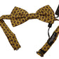 Dolce & Gabbana Elegant Yellow Silk Bow Tie