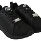 Plein Sport Exquisite Black Runner Gisella Sports Sneakers