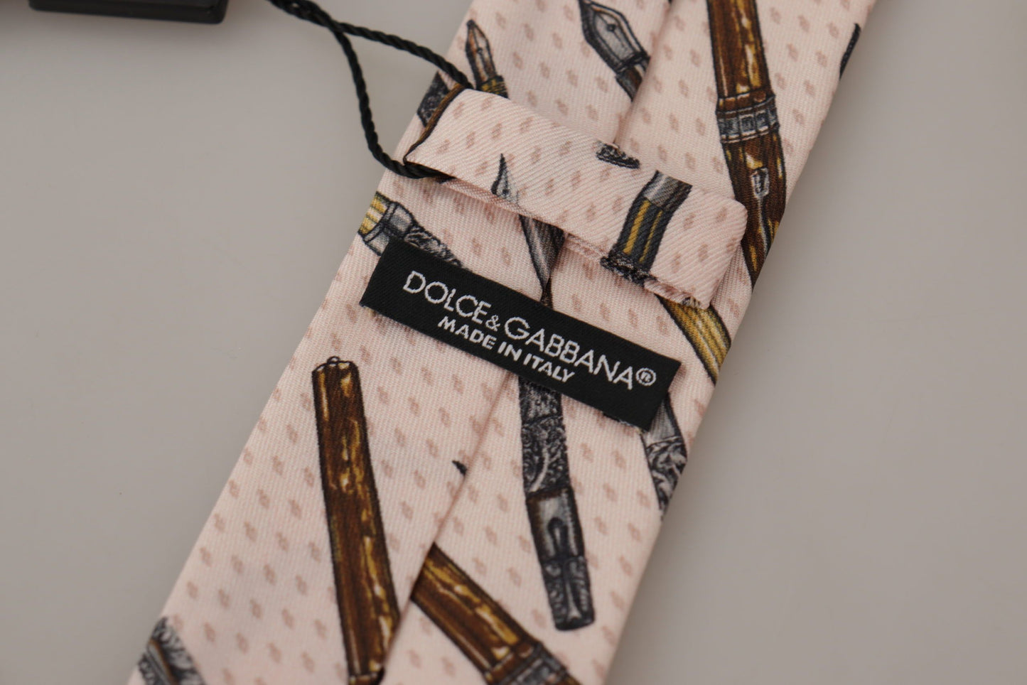 Dolce & Gabbana Elegant Silk Bow Tie for Suave Evenings