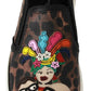 Dolce & Gabbana Elegant Leopard Print Loafers for Sophisticated Style