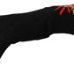 Dolce & Gabbana Elegant Black Virgin Wool Unisex Gloves