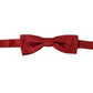 Dolce & Gabbana Elegant Silk Red Bow Tie