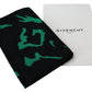 Givenchy Black Green Wool  Unisex Winter Warm Scarf Wrap Shawl